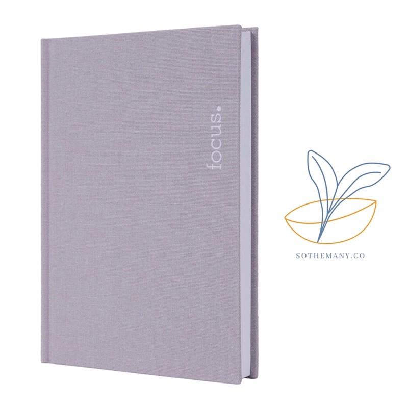 A5 Focus Journal Notebook Linen AUSTRALIAN BRAND Anko (Kmart) Hard