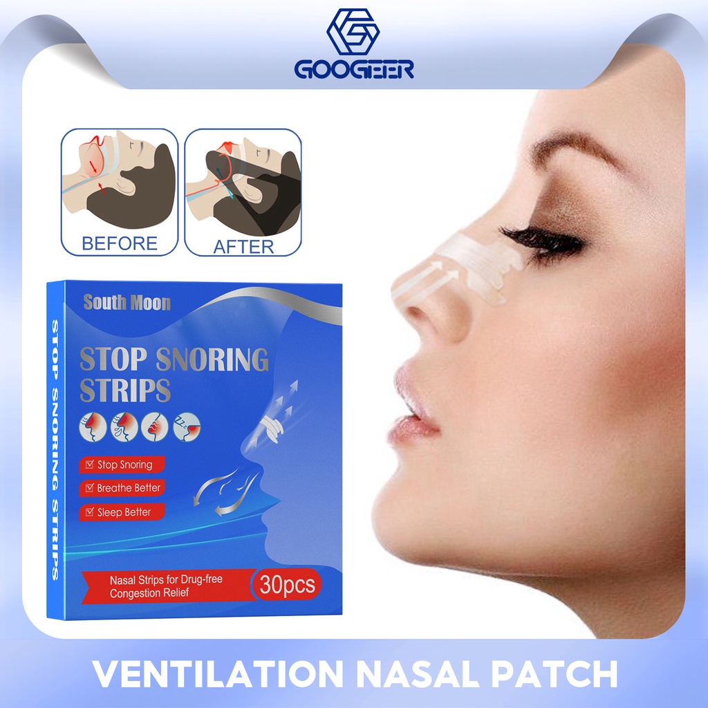South Moon Stop Snoring Strips Ventilation Nose Patch Breath Nasal