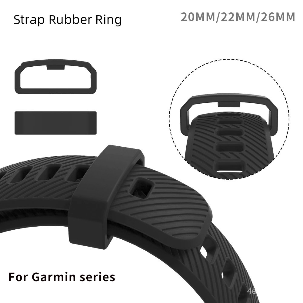 Rubber Replacement Watch Strap Band Keeper Loop Security Holder