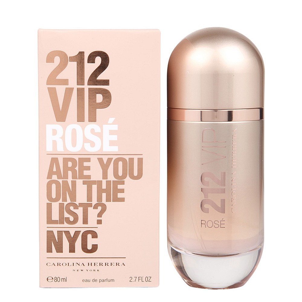 Carolina Herrera 212 Vip Rose Are You On The List Nyc Eau De Parfum For Women Shopee Philippines