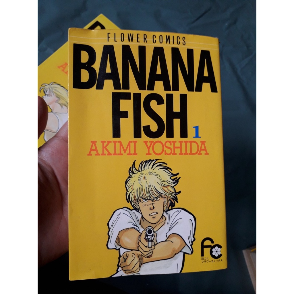 Used Banana Fish Raw Japanese Manga Shopee Philippines