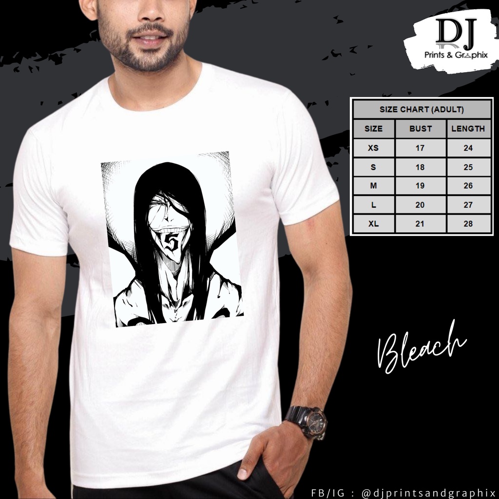 Bleach Anime T-shirt - Unisex | Shopee Philippines