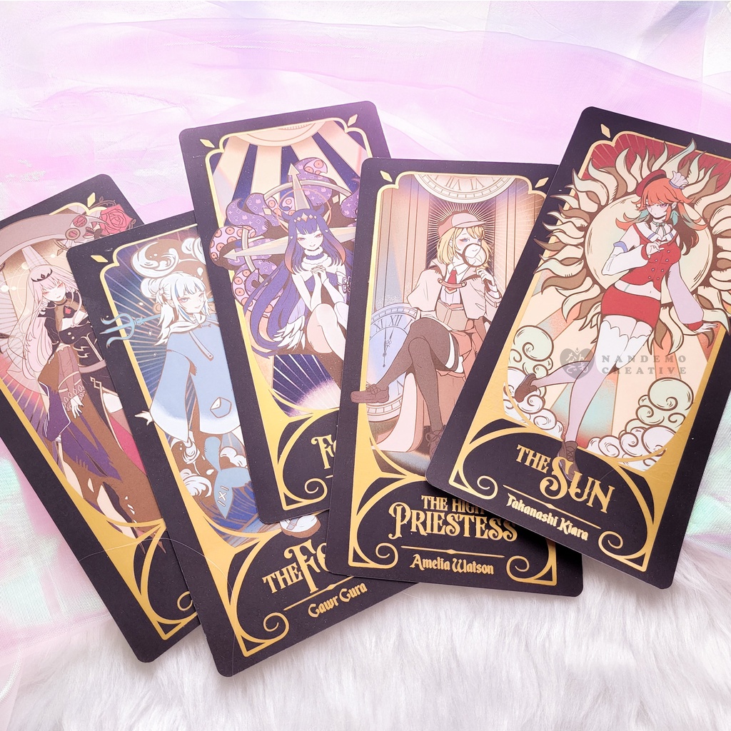 Hololive EN Holomyth Tarot Inspired Foil Print | Shopee Philippines