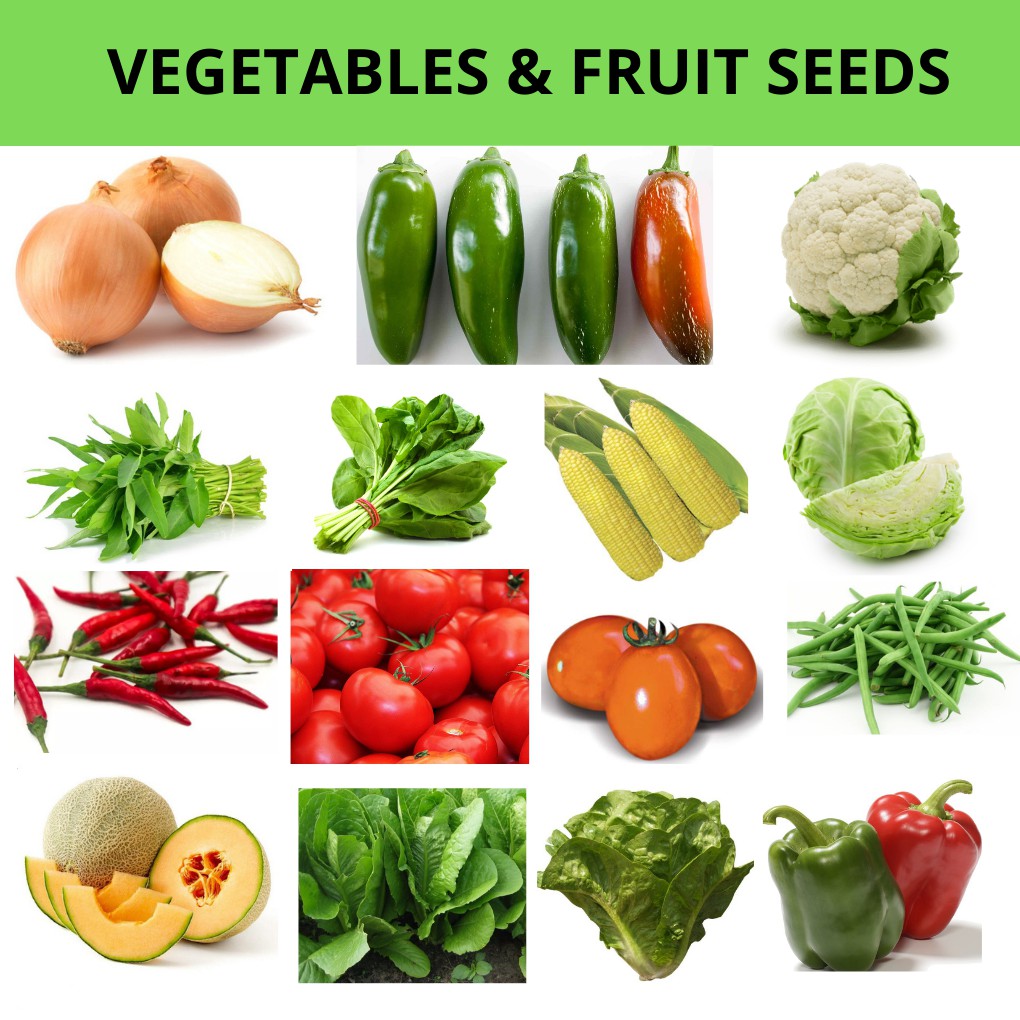 Vegetables and Fruit seeds 5th Batch | Shopee Philippines