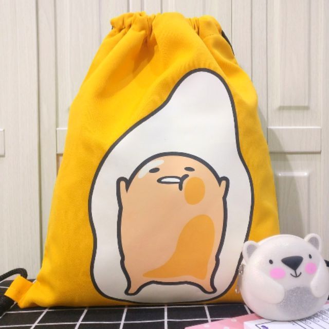 Gudetama Drawstring Bag | Shopee Philippines