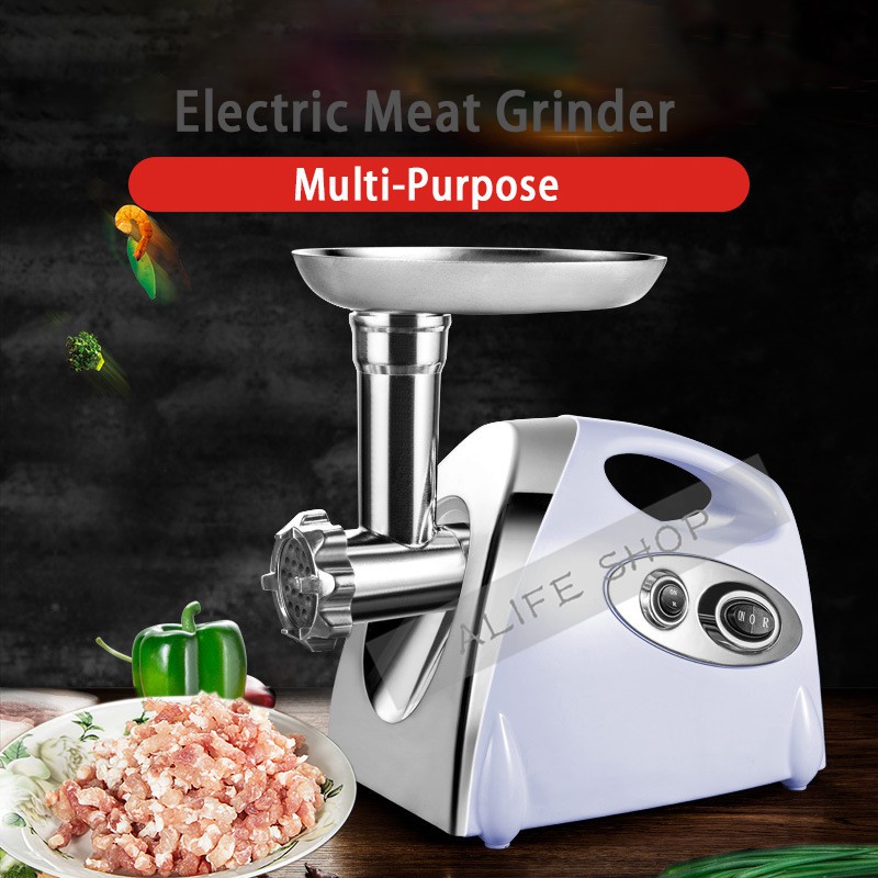 steel meat grinder