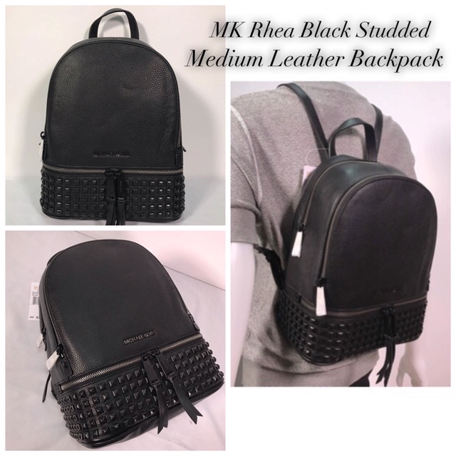 mk rhea studded backpack