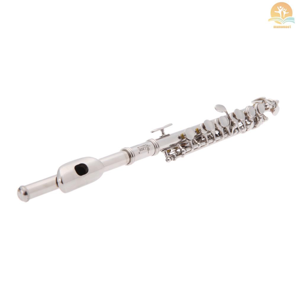 Ready Stock Piccolo Ottavino Half Size Flute Silver Plated C Key Cupronickel With Cleaning Cloth Screwdriver Padded Box Shopee Philippines