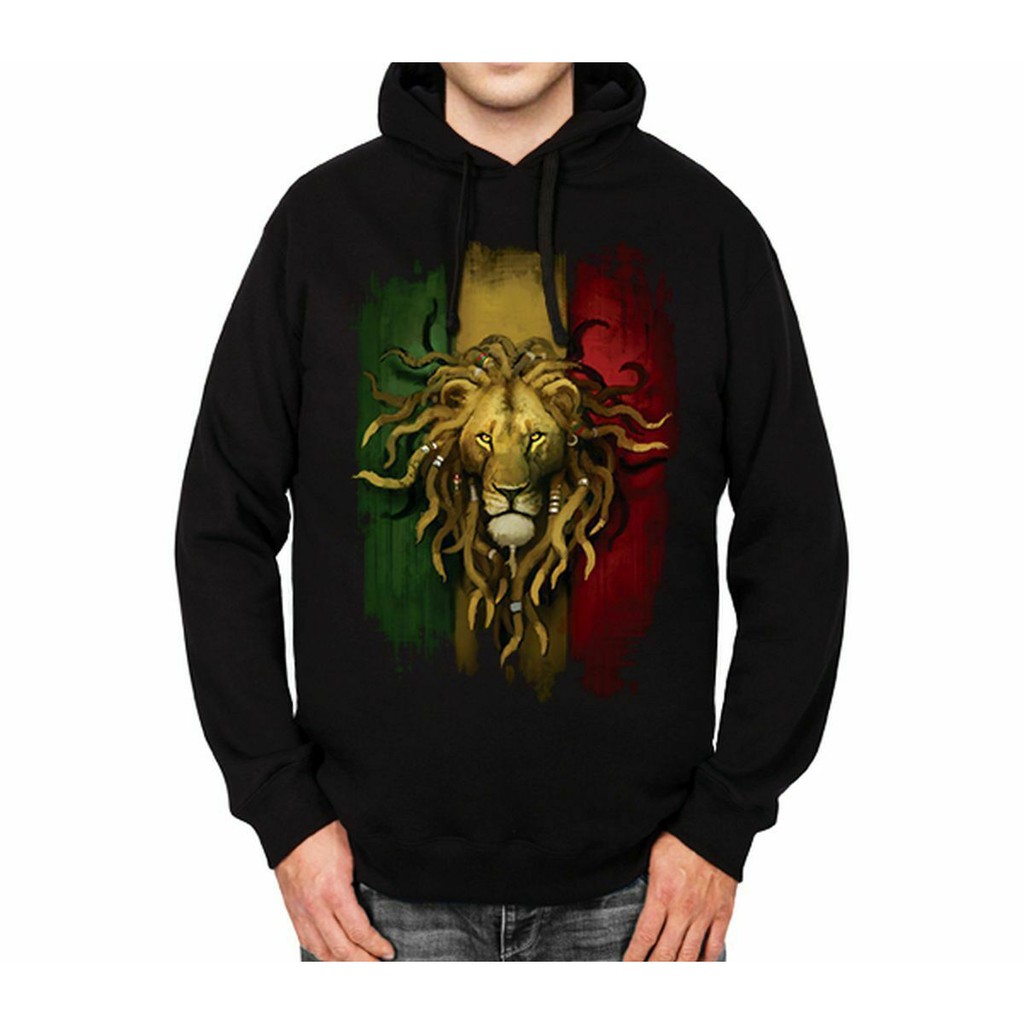 lion face hoodie