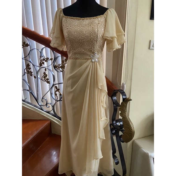 elegant ninang gowns