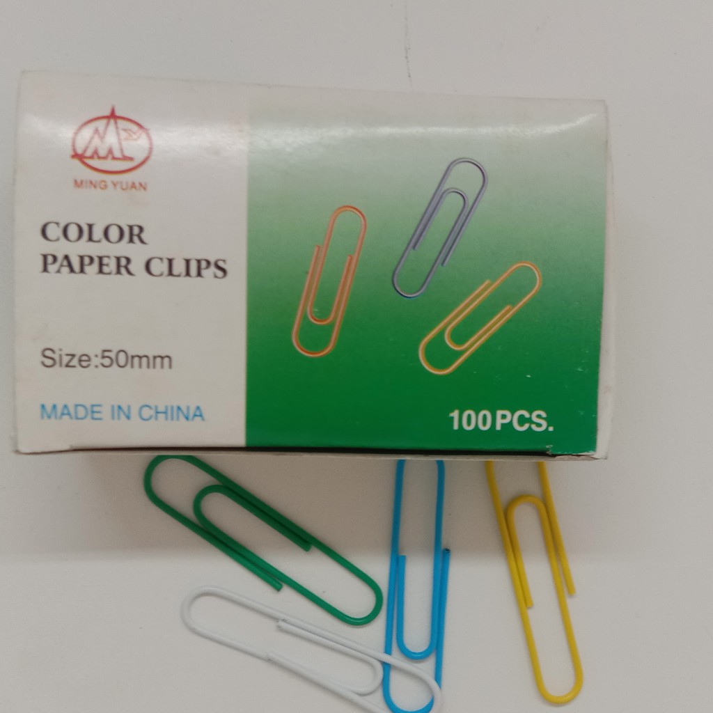 and Office 50MM Bright Vinyl Coated Paper Clips Sturdy and Rust-Resistant Vannise Paper Clips Green Jumbo Paper Clips Great for School Home 100PCS 2 Large Paper Clips 