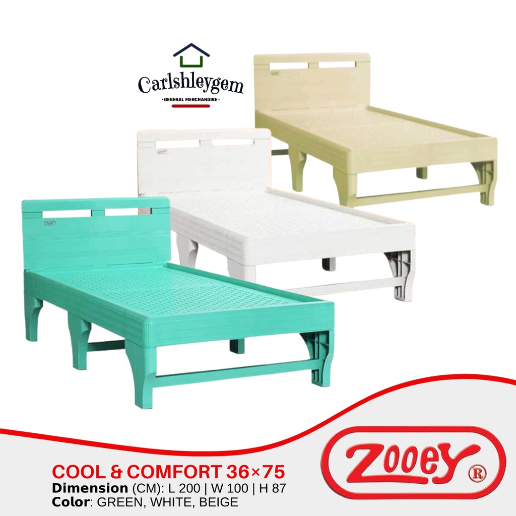 Zooey Cool Comfort 36 Bedframe Free, Zooey Plastic Bed Frame