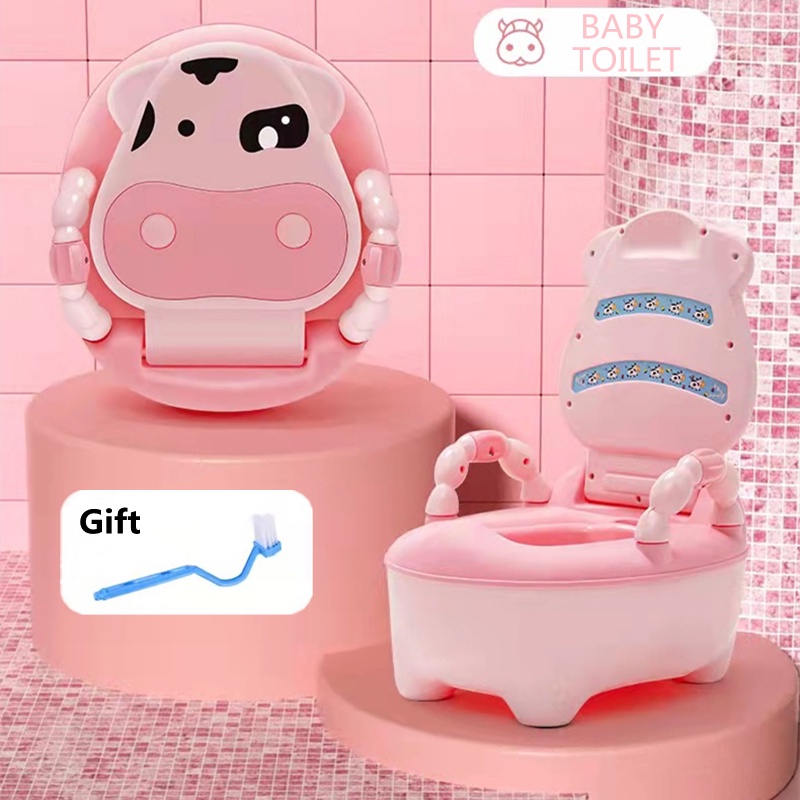 Baby Potty Trainer Children toilet bowl cartoon toilet child portable ...