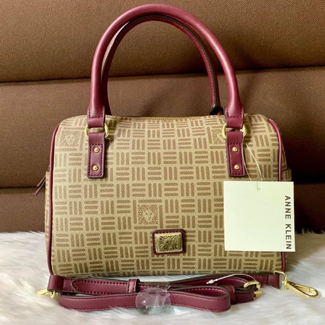 anne klein luggage pink