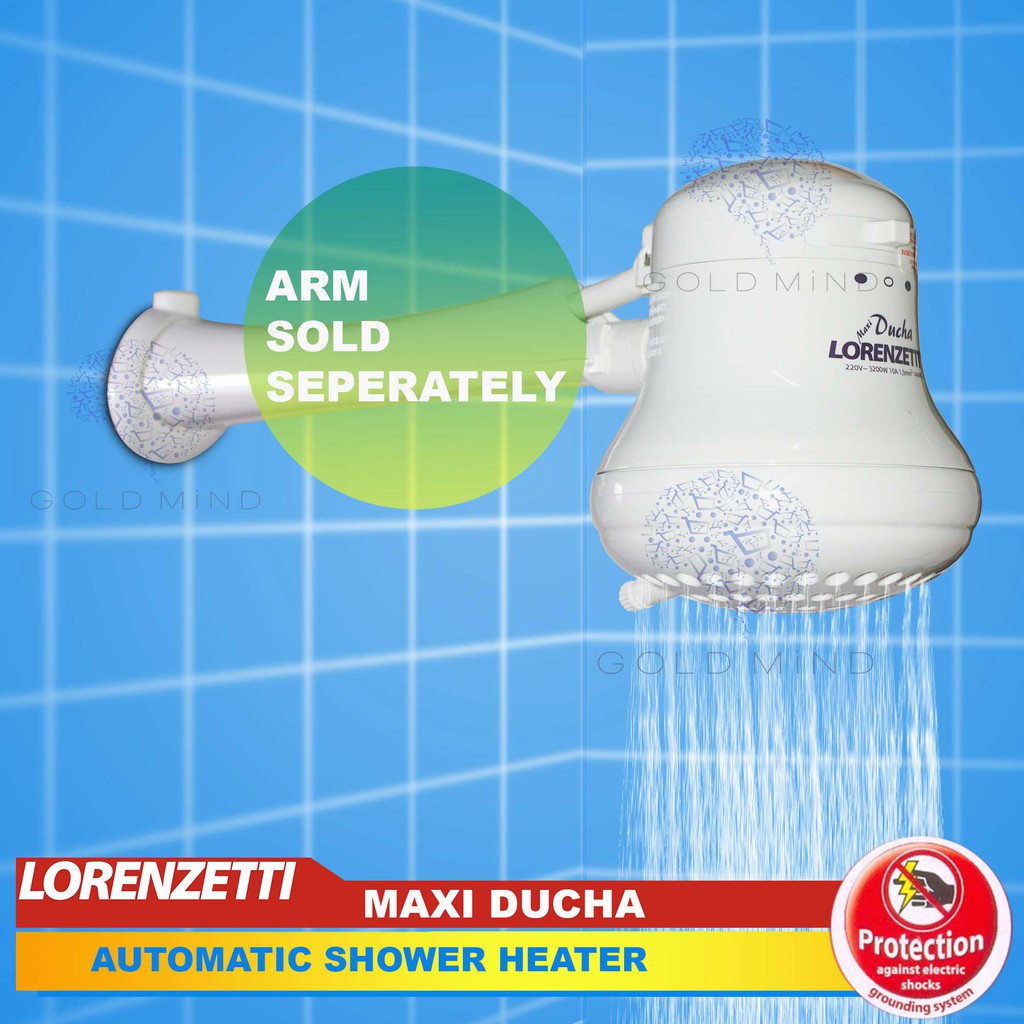Lorenzetti Maxi Ducha Ultra Electric Showerhead Heater