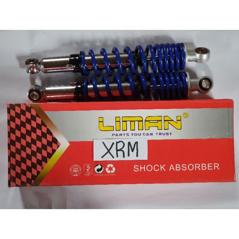 xrm rear shock size