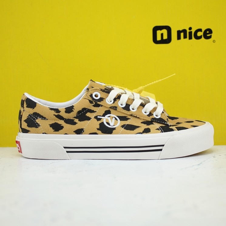 vans anaheim sid dx sneakers in leopard