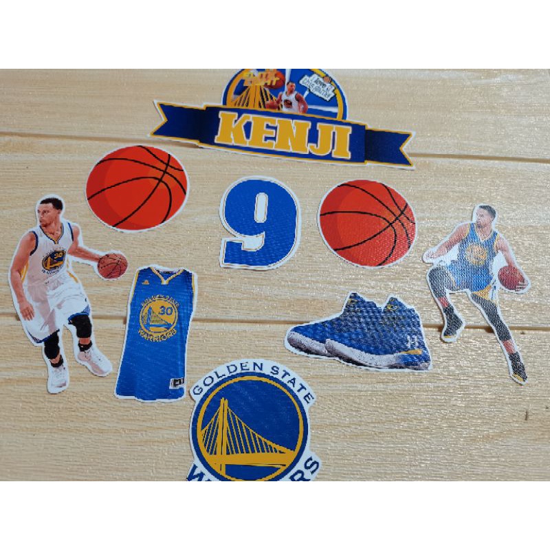  Stephen Curry Cake Topper