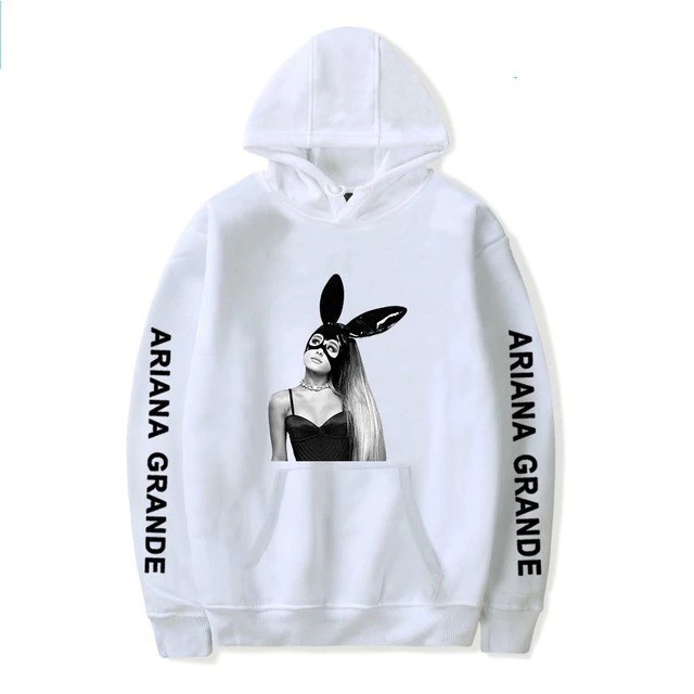 ariana grande zip up hoodie