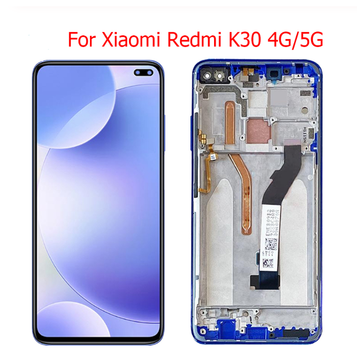 6.67" Original LCD For Xiaomi Redmi K30 Mi Poco X2 Mi Pocophone X2 LCD