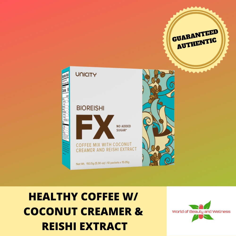 Unicity Bioreishi FX Coffee with coconut creamer and reishi extract - 1 ...