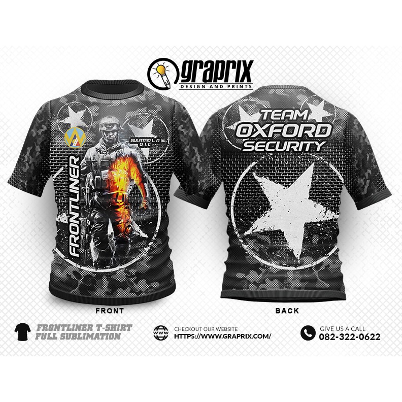 frontliner t shirt design