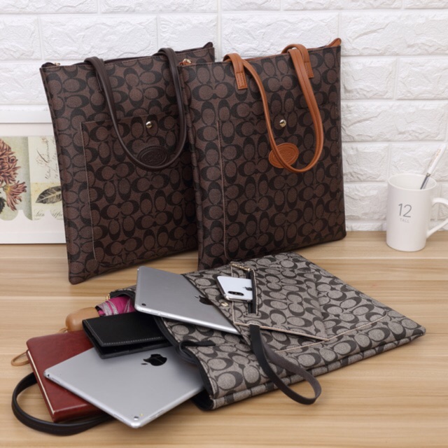 Coach sling bags handbag Inclined shoulder Ladies Bags 2in1 Shopee