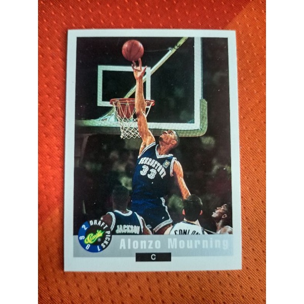 RC Alonzo Mourning GeorgeTown C #33 | Classic 1992 Nba Card | Shopee ...