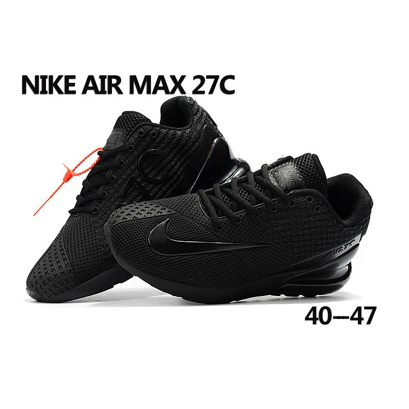 nike air max all black 270