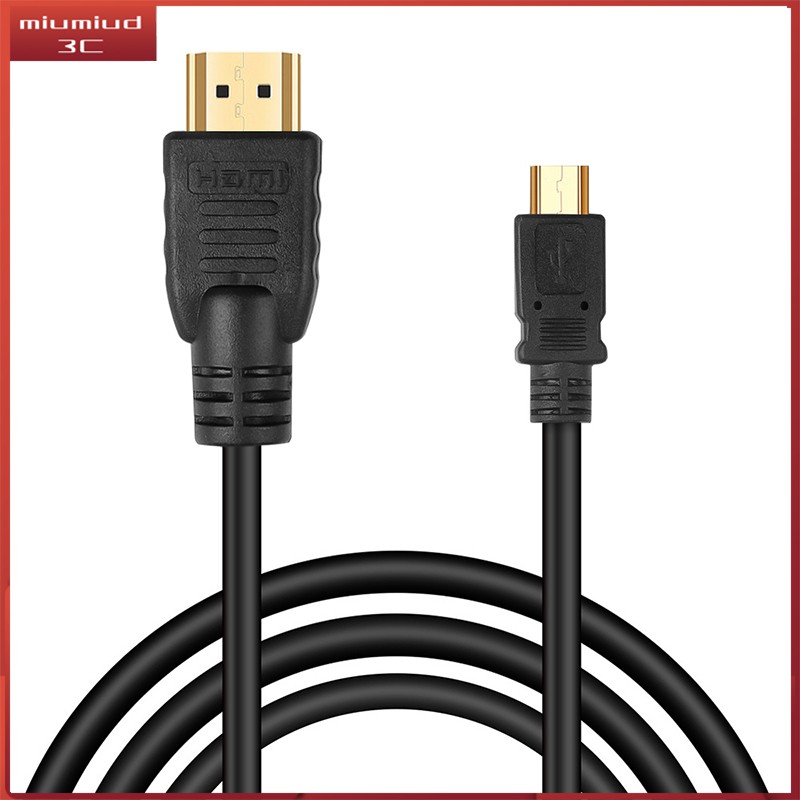 5Pin Micro USB To HDMI Cable 1.5M 1080P HDMI Cable Adapter for HD TV