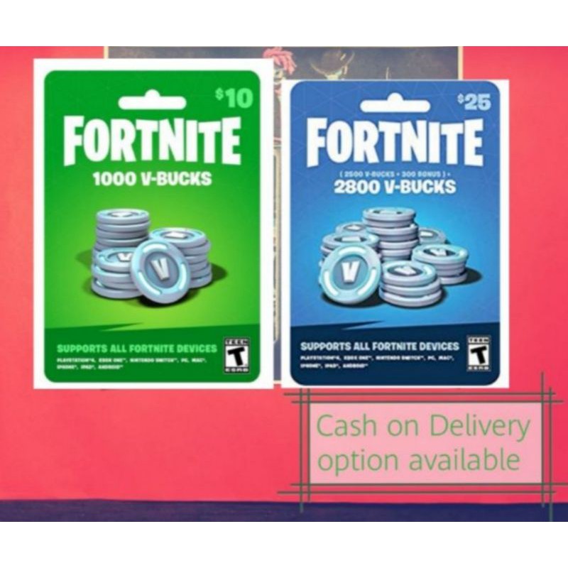 how to use v bucks card on xbox