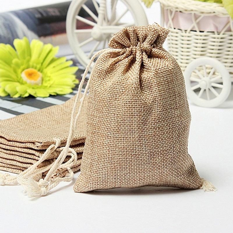 small hessian sacks