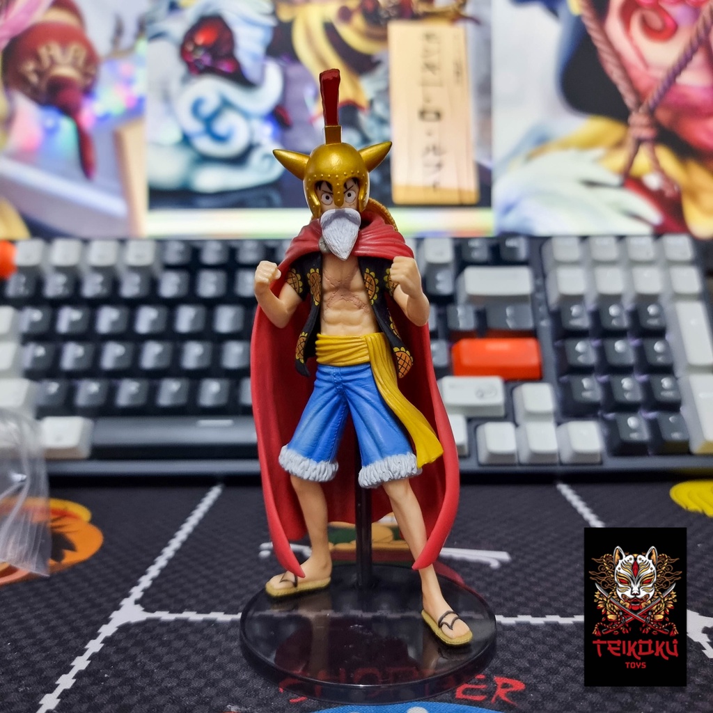 SUPER ONE PIECE STYLING CORRIDA COLOSS FIGURE LUCY LUFFY RUBBER MANGA ANIME #2 