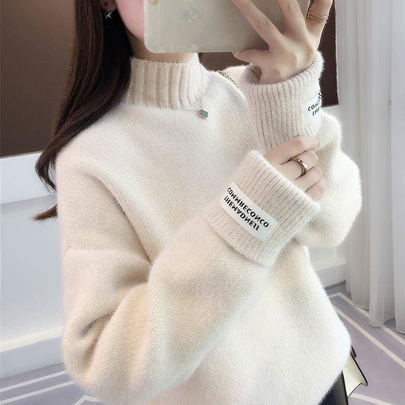 thick turtleneck sweater