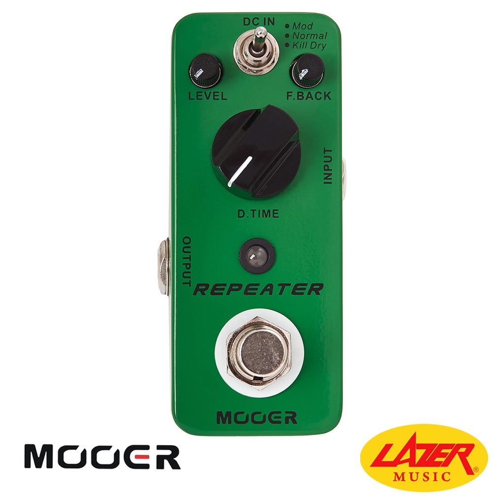 Mooer Repeater Digital Delay Effects Pedal (REPEATER) Shopee Philippines