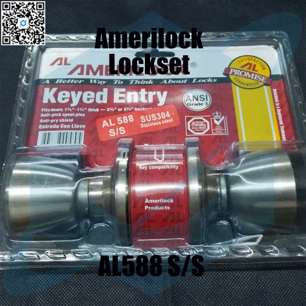 Amerilock Lockset Al588 S S Shopee Philippines