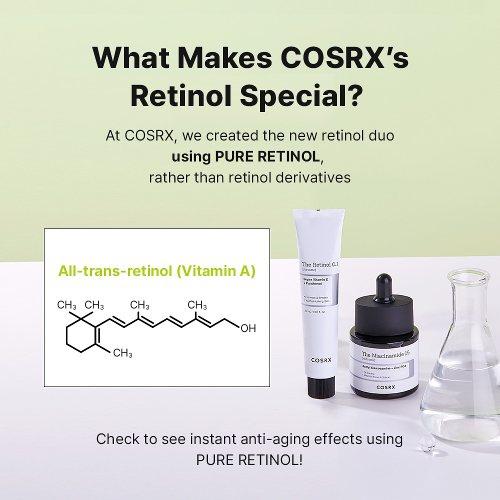 Cosrx Official The Retinol Cream And Oil 20ml Powerful Wrinkle Killer Pure Retinol Anti