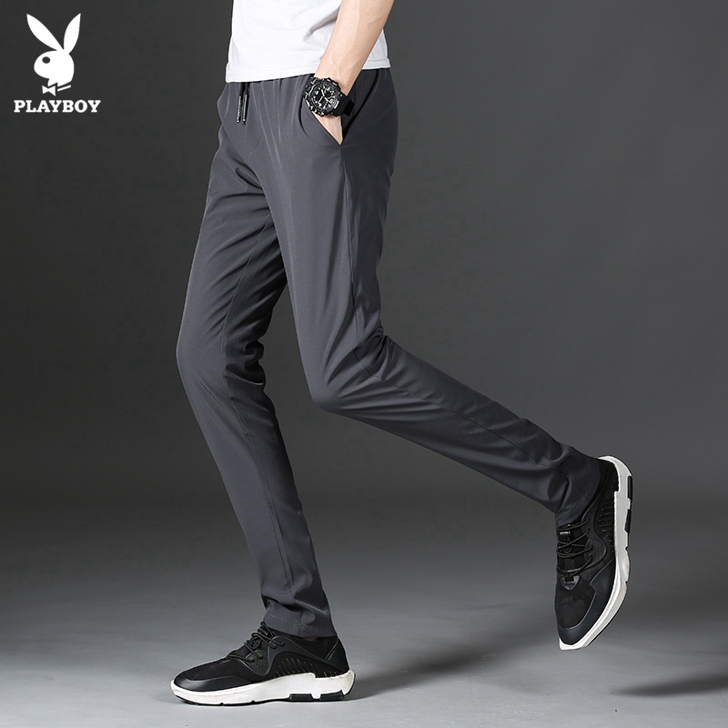 long length black pants