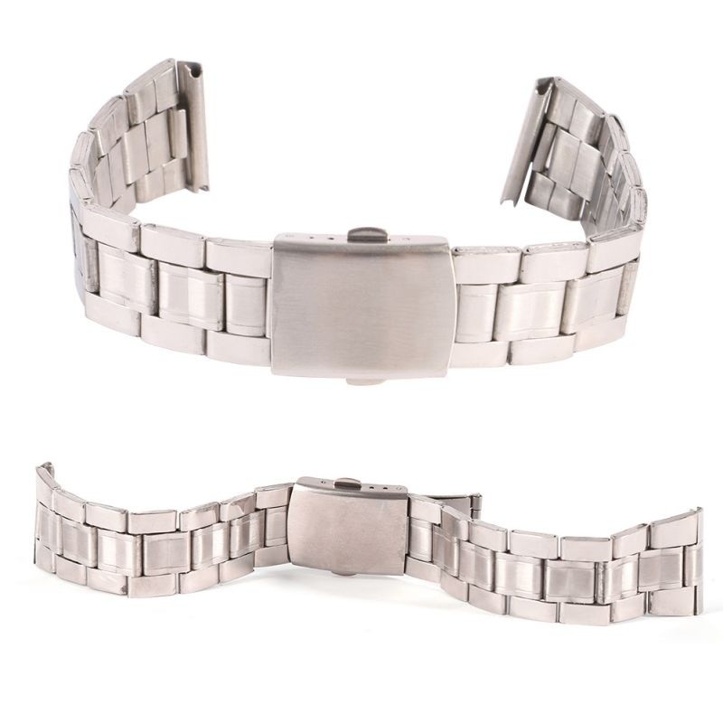 silver watch band bracelet
