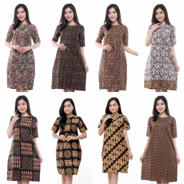 Dress Batik Dress Women S Batik Dress Modern Batik Dress Insights Shopee Philippines