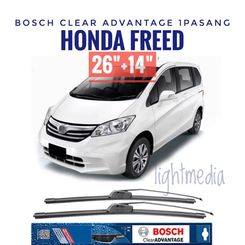 Bosch Honda Freed Frameless Wiper Shopee Philippines