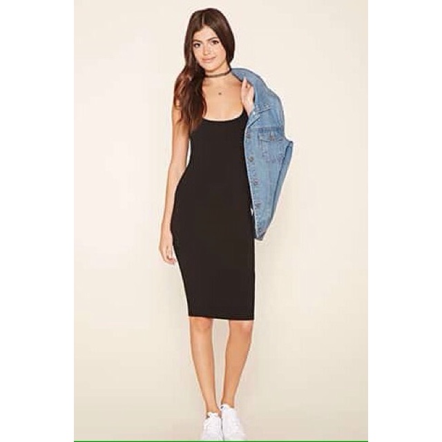 bodycon midi dress forever 21