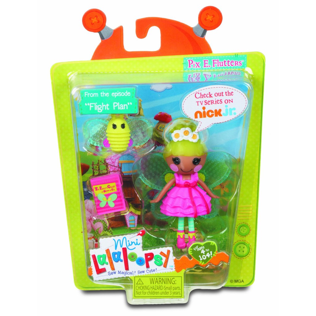 lalaloopsy pix e flutters