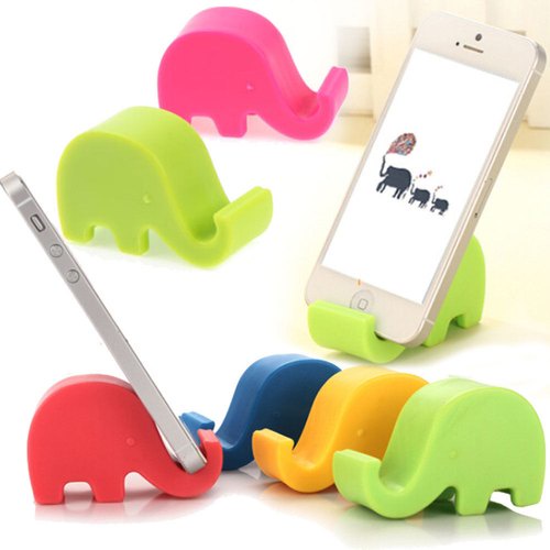 Funny 3D Shape Tablet Cellphone Desktop Elephant Animal Phone Holder |  Shopee Philippines