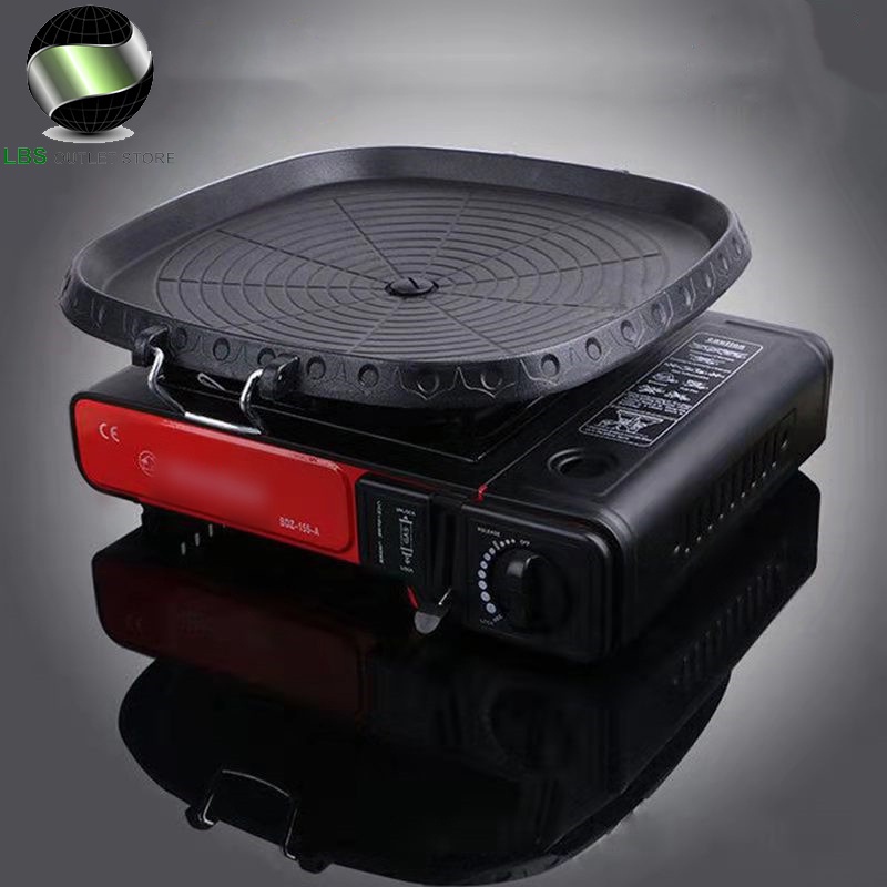 [high quality]samgyupsal grill pan Samgy Set Portable Butane Stove