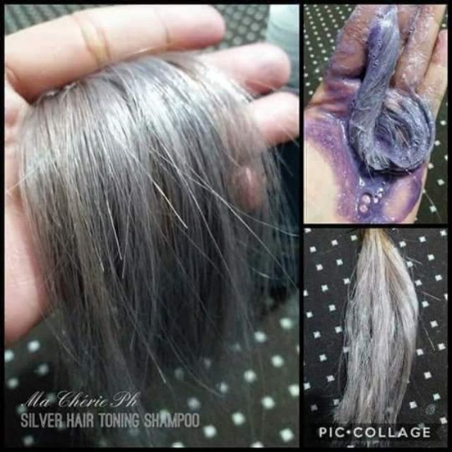Ma Cherie Silver Hair Toning Shampoo Conditioner Shopee Philippines