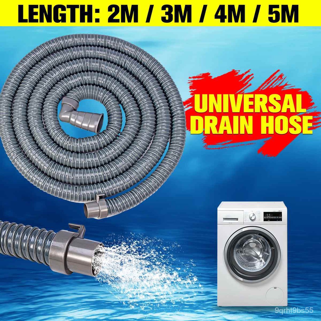 2-3-4-5m-universal-pvc-washing-machine-drain-hose-sink-dishwasher-drain