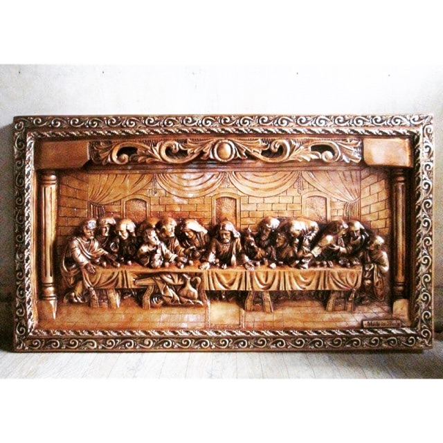 Last Supper Fiberglass Wall Decor Shopee Philippines