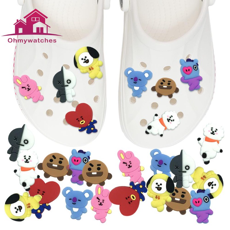 Crocs Jibbitz BTS BT21 Charms p15 per piece (Isa Piraso) Shopee Philippines