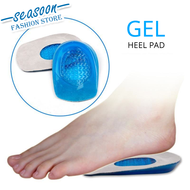 Silicone Gel half Shoe Pad Feet Care Inserts Insoles Heel Cushion Soles ...